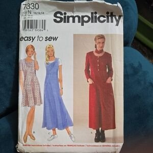 Simplicity Women's Easy to Sew Dress Pattern